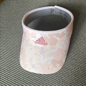 Adidas Light Pink Camo Visor